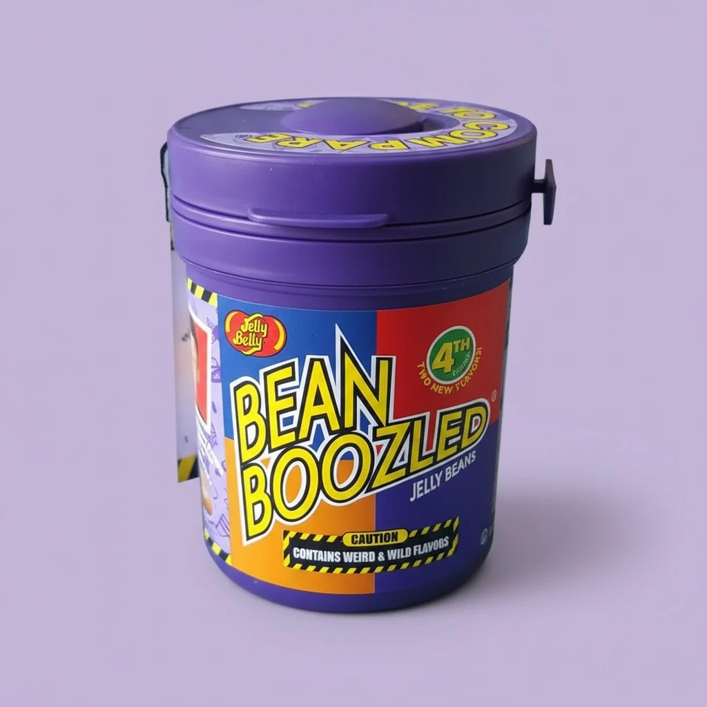 Jelly Belly BeanBoozled Mystery Bean Jelly Bean Dispenser, Assorted Flavors, 3.5-oz