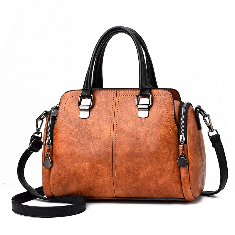 Soft Leather Mother Shoulder Messenger Bag