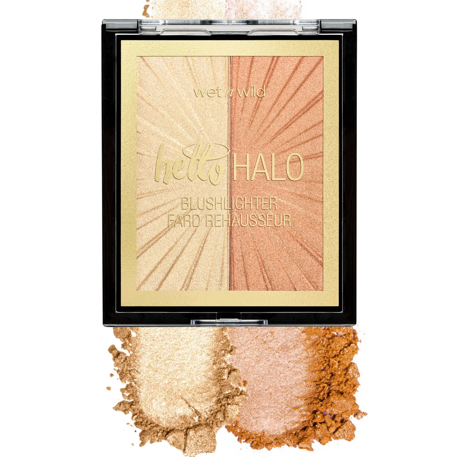 Wet n Wild MegaGlo Blushlighter, Blendable Blush & Highlighter Set, Shimmery Metallic Finish, I Met Someone