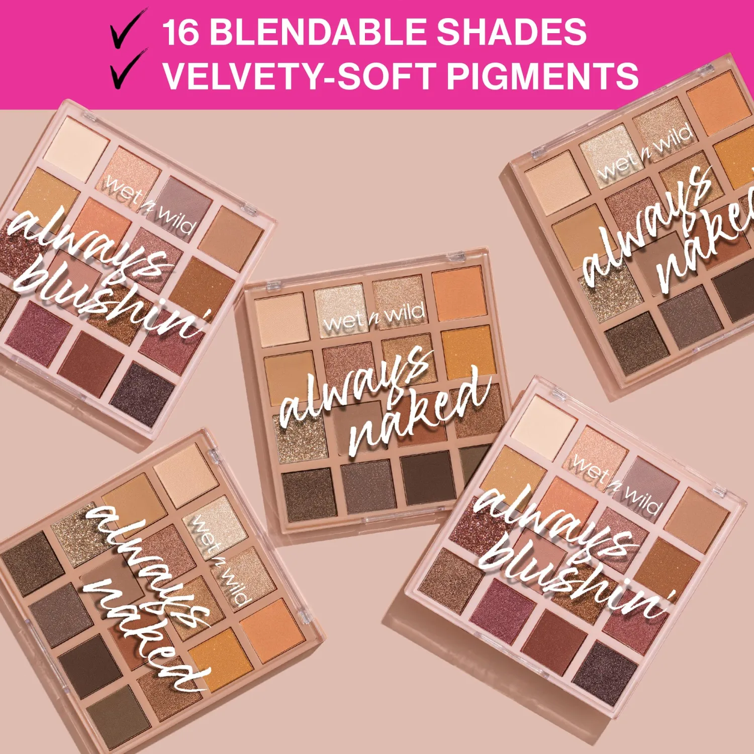 wet n wild Always Blushin' Palette Always Blushin' 1114217