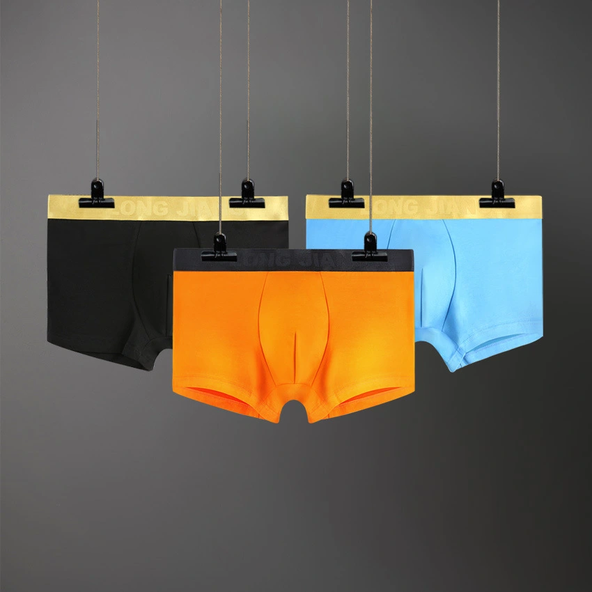 Men's Underwear Simple Plain Cotton