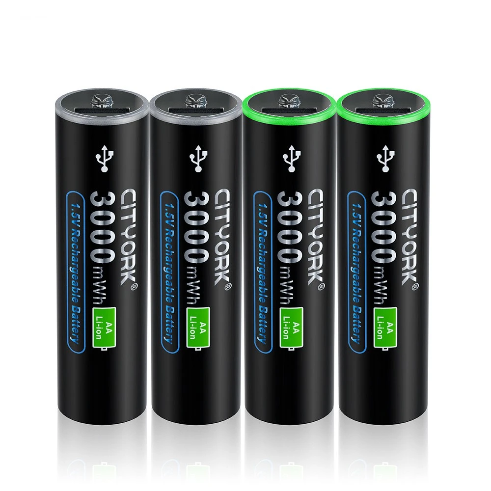 USB Rechargeable Battery Micro Interface Input