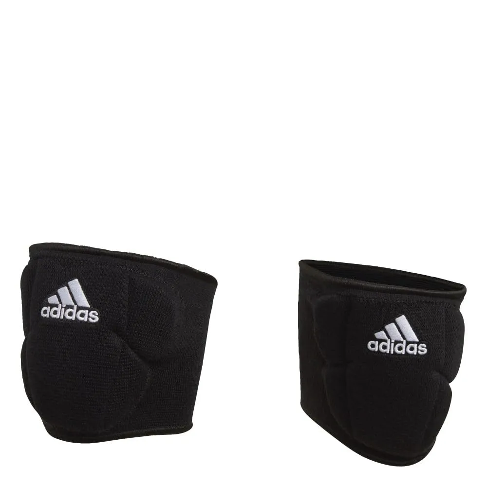 adidas Unisex-Adult Sleek 5 Inch Knee Pad, Black/White, Small