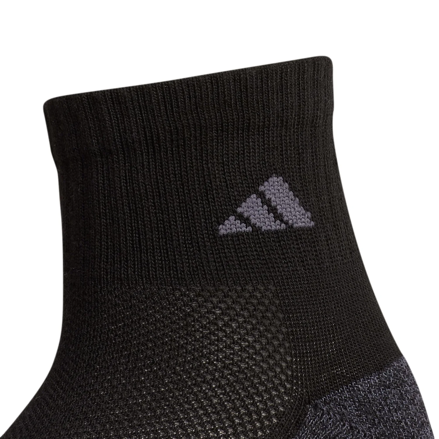 adidas Kids-Boy's/Girl's Cushioned Angle Stripe Quarter Socks (6-Pair)