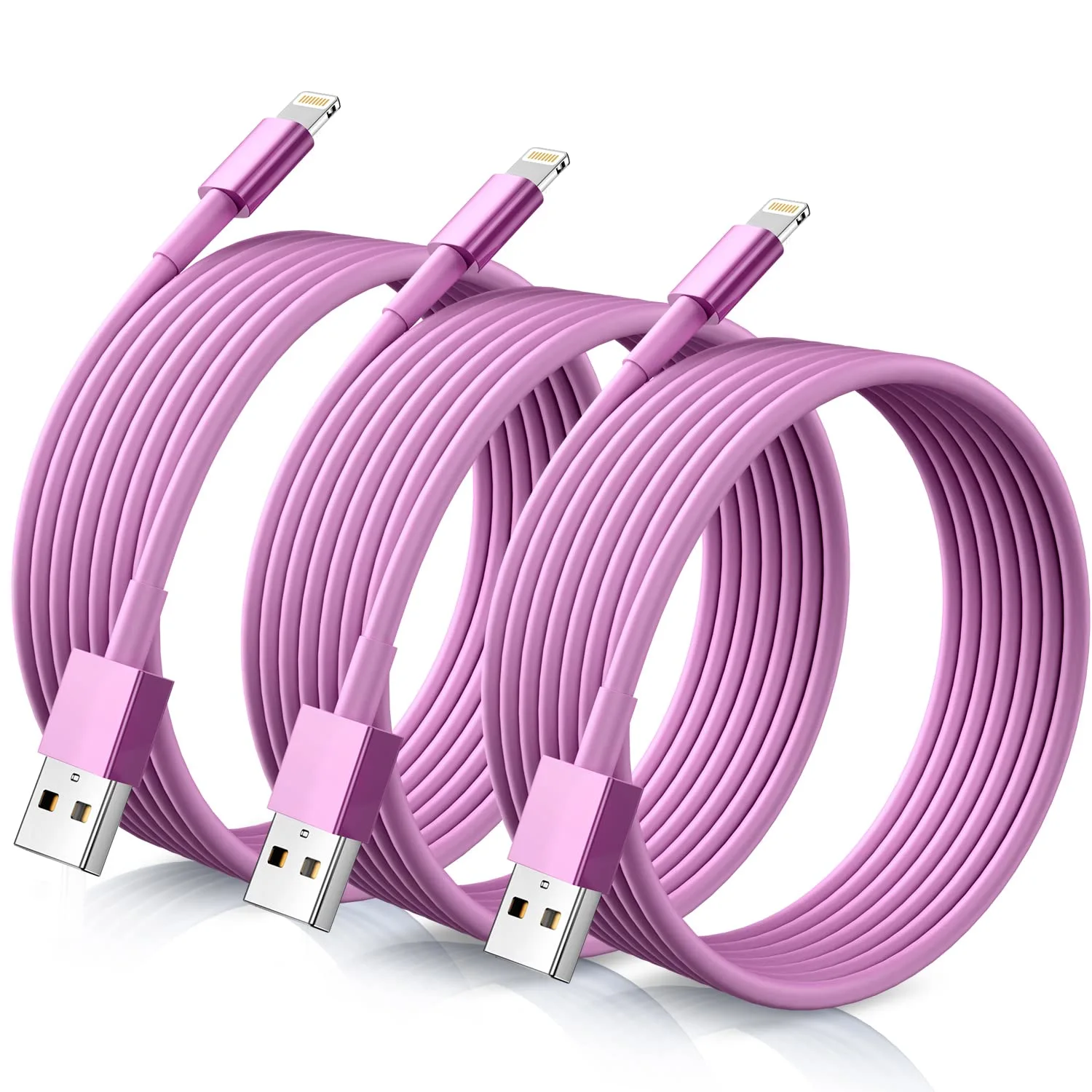 for iPhone Charger Cord Lightning Cables, Original 2023 Upgraded [3Pack 10ft] MFi Certified USB A Charging Cable for iPhone 13 12 11 Mini Pro XR Xs Max X SE 8 7 6 Plus