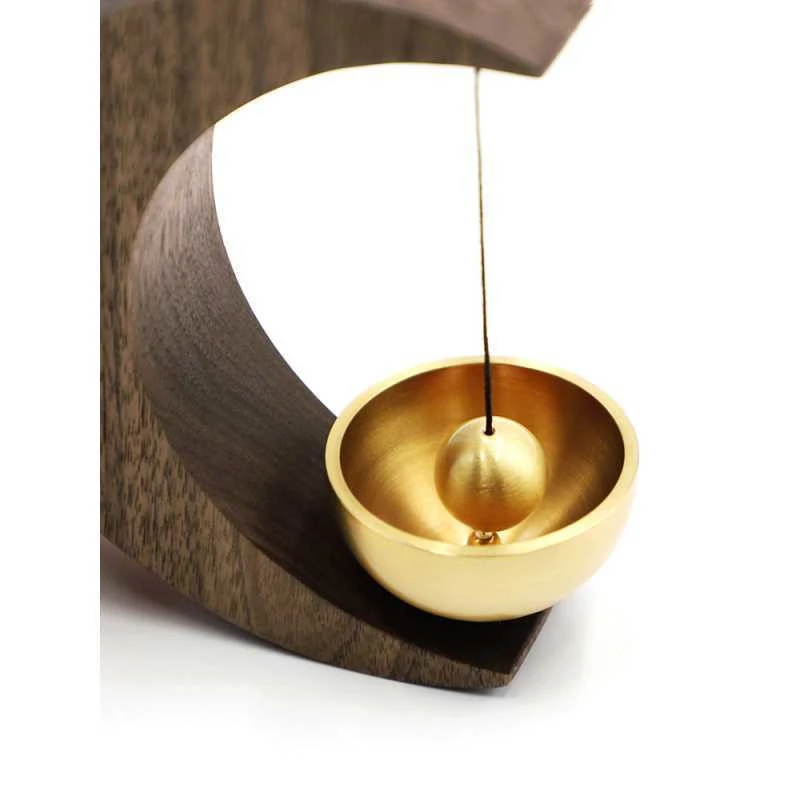 Japanese Suction Wind Chime Solid Wood Into Reminder Bell