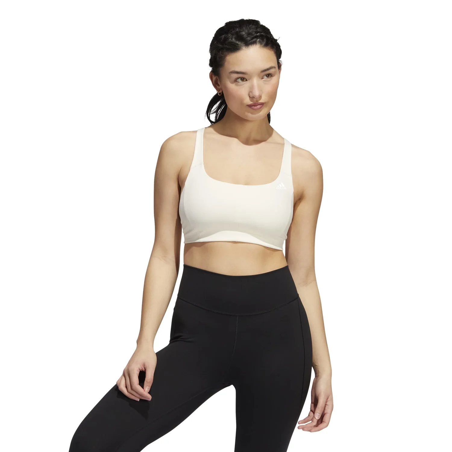 adidas Women's Studio Medium Support Better Level Bra