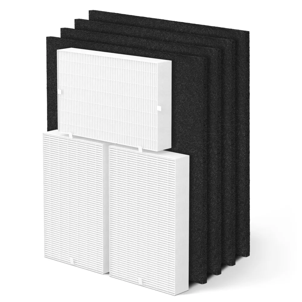 HPA300 Replacement Filter Kit Compatible with Honeywell HPA300 Air Purifiers, 3 HEPA Filter R & 4 Pre-filter A