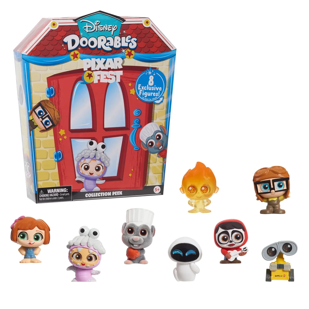 Disney Doorables Pixar Fest Collection Peek, Officially Licensed Kids Toys for Ages 5 Up by Just Play