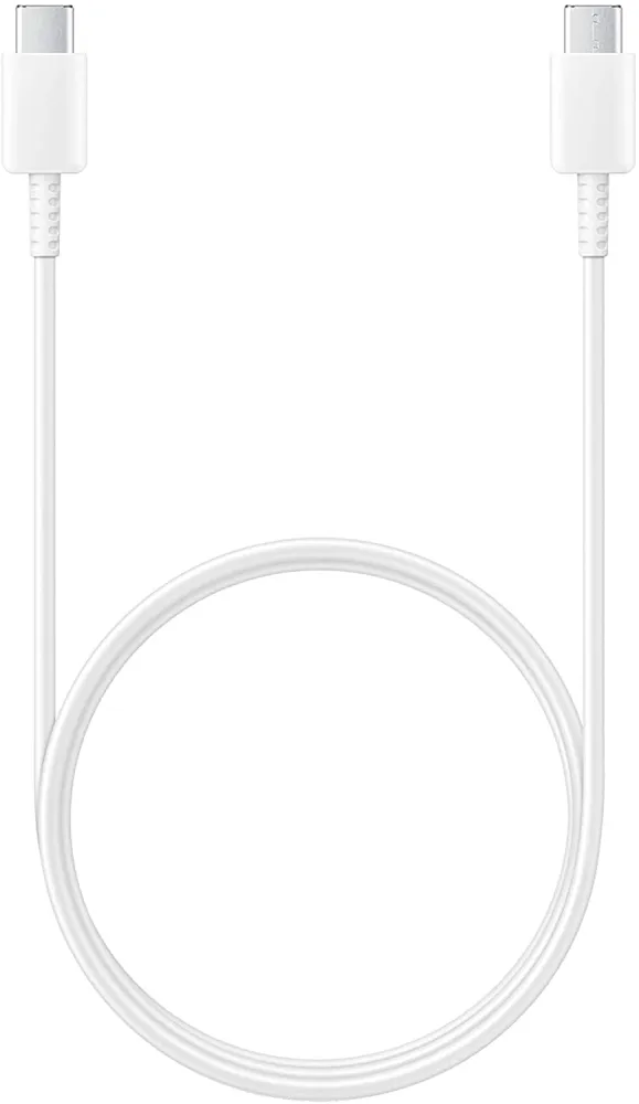 Samsung Galaxy USB-C Cable (USB-C to USB-C) - White- US Version with Warranty, Laptop