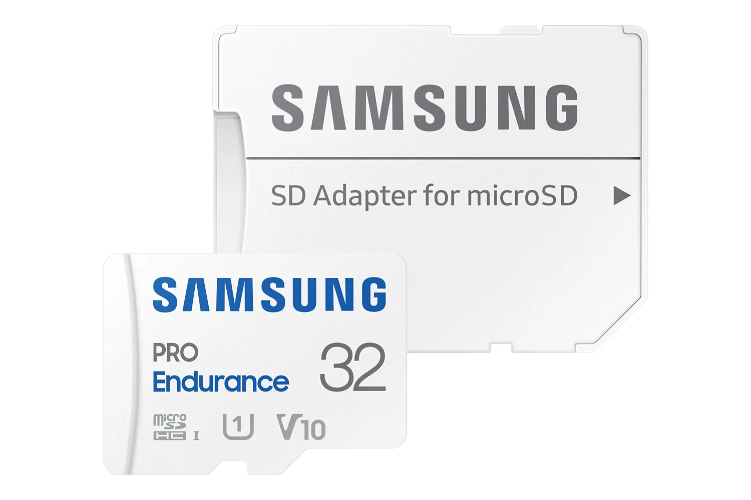 SAMSUNG PRO Endurance 32GB MicroSDXC Memory Card with Adapter for Dash Cam, Body Cam, and Security Camera – Class 10, U1, V10 (MB-MJ32KA/AM)
