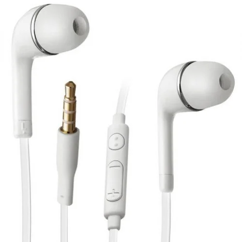 Samsung EO-HS3303WE Samsung Galaxy S4 Headset 3.5mm Stereo with Volume Key - Non-Retail Packaging - White