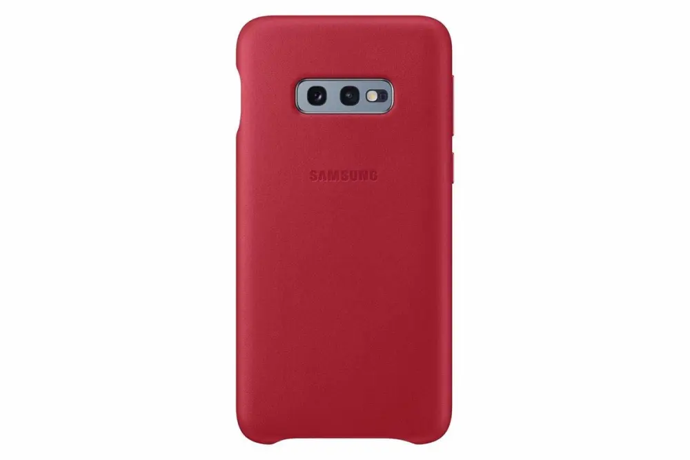 SAMSUNG Leather Cover Official Galaxy 10e Case - Red