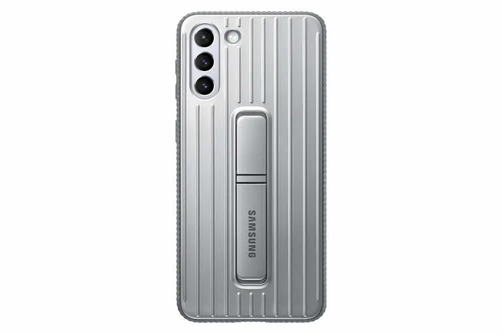 Samsung Galaxy S21+ Case, Rugged Protective Cover - Silver (US Version)