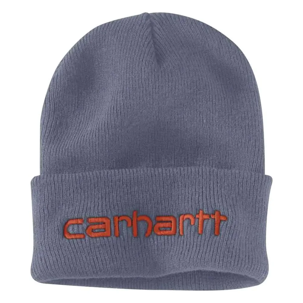 Carhartt Men's Knit Insulated Logo Graphic Cuffed Beanie