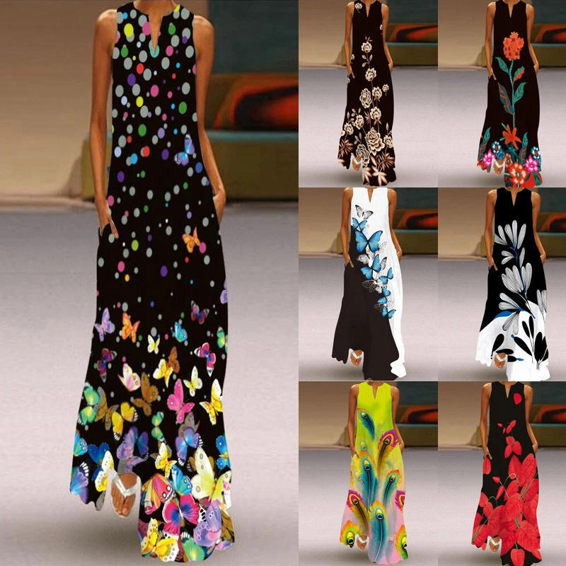New Women's Printed Fashion Dress