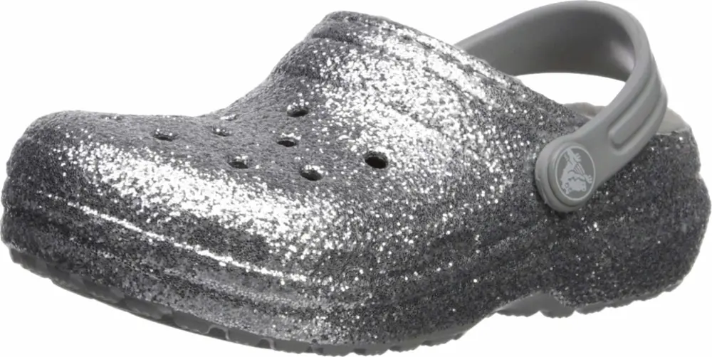 Crocs Kid's Classic Lined Glitter Clog