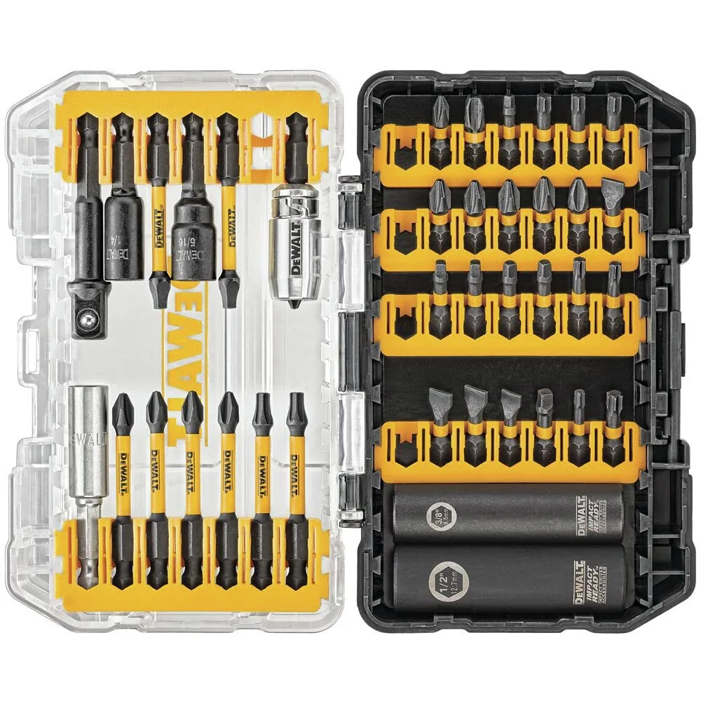 DEWALT DWA2NGFT40IR Impact Ready Flextorq 40-Piece Steel Screwdriver Bit Set