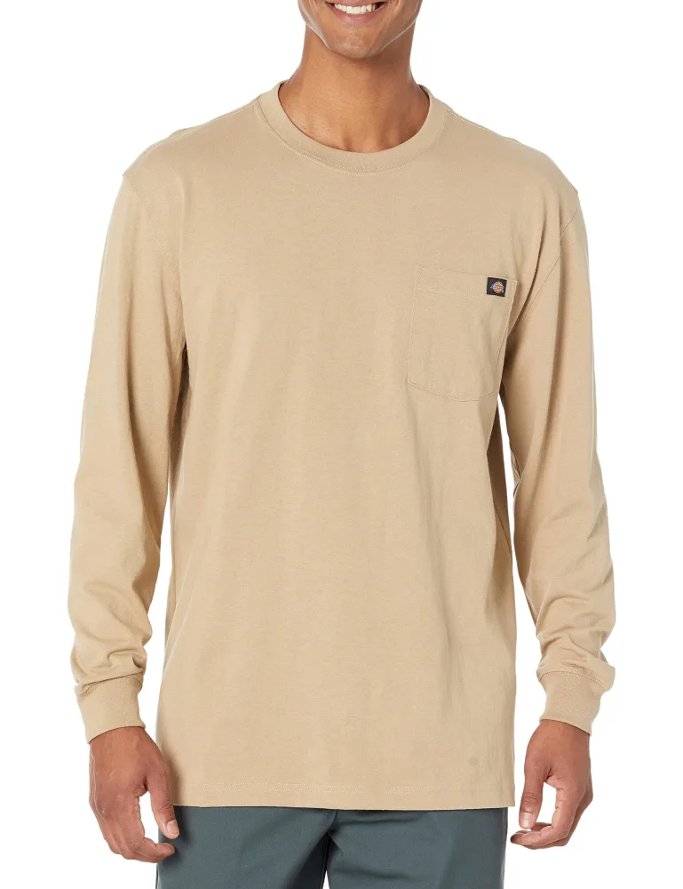 Dickies Big and Tall Men's Long Sleeve Heavyweight Crew Neck