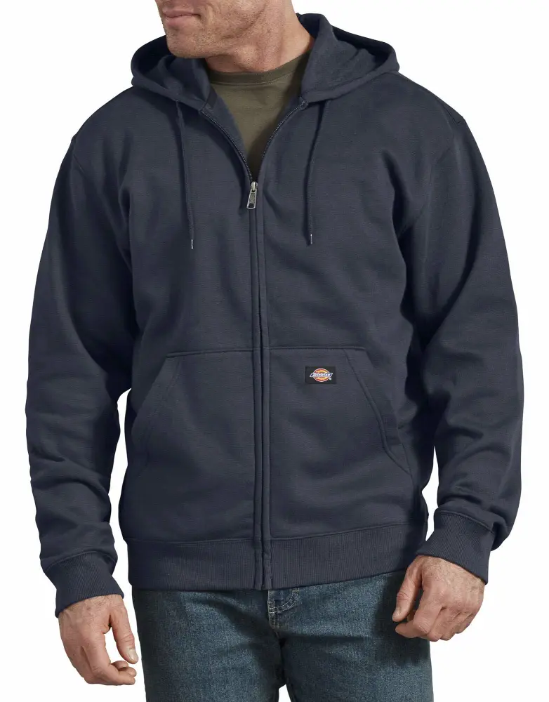 Dickies Men's Full Zip Fleece Hoodie