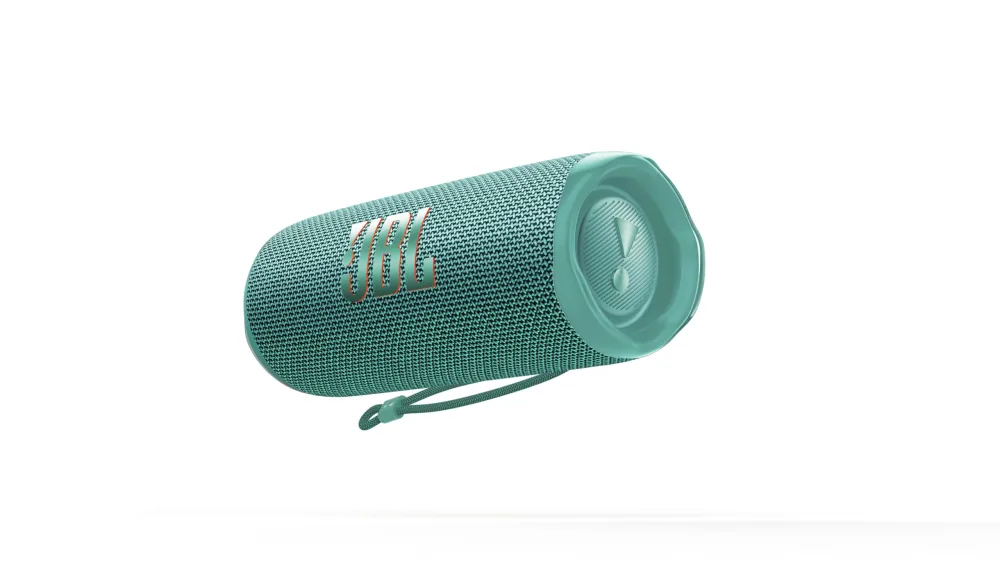 JBL Flip 6 - Portable Bluetooth Speaker, powerful sound and deep bass, IPX7 waterproof, 12 hours of playtime, JBL PartyBoost for multiple speaker pairing for home, outdoor and travel (Teal)