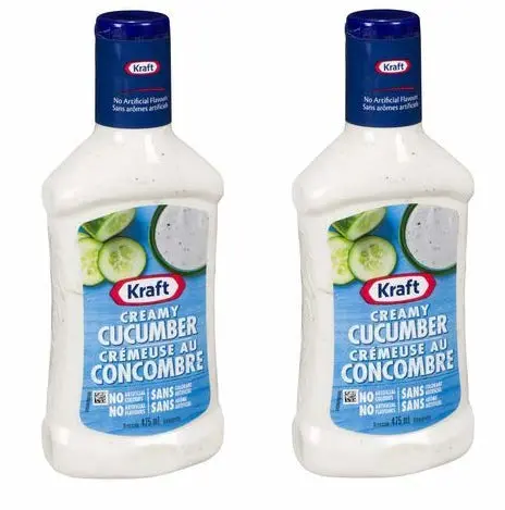 Kraft Creamy Cucumber Salad Dressing 2 Pack (2 x 16oz)- Canada