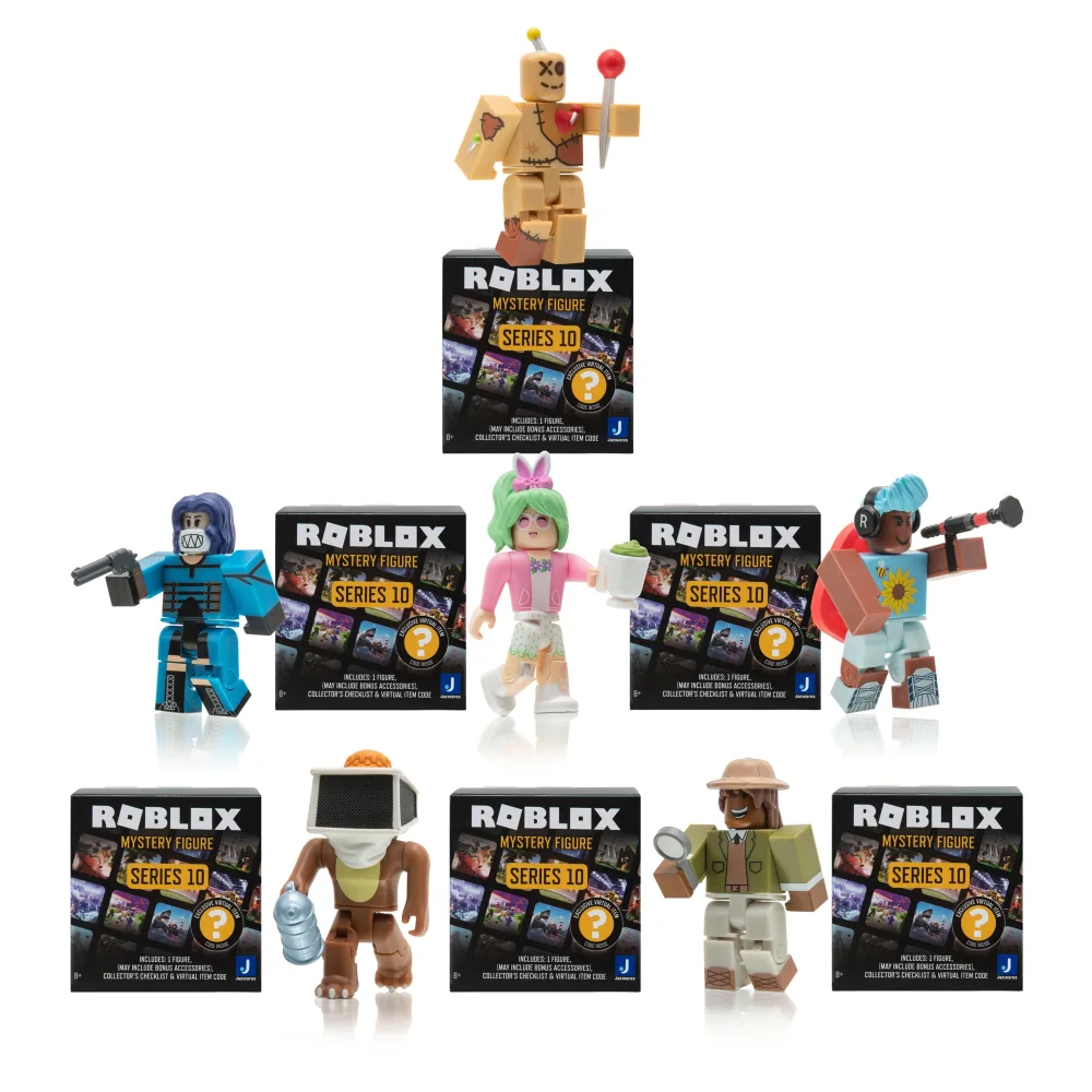 Roblox Celebrity Collection - Series 10 Mystery Figure 6-Pack [Includes 6 Exclusive Virtual Items]