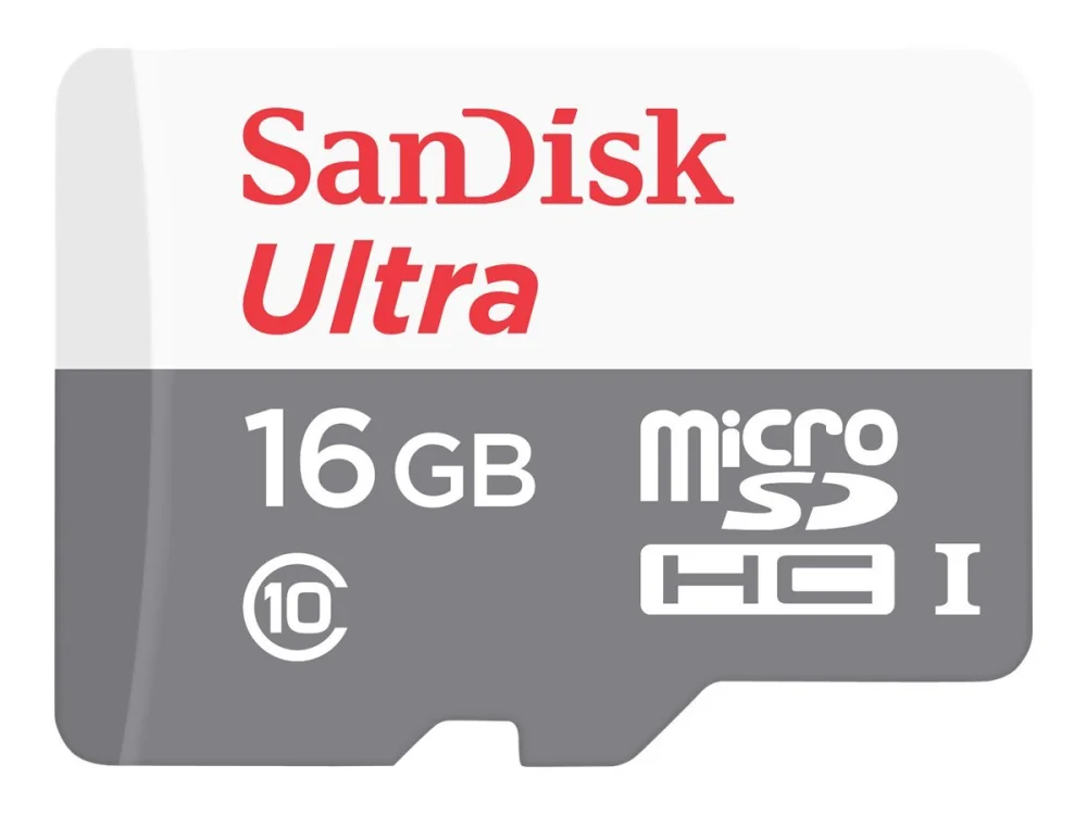 SanDisk Ultra SDSQUNB-016G-GN3MN 16GB 48MB/s UHS-I Class 10 microSDHC Card