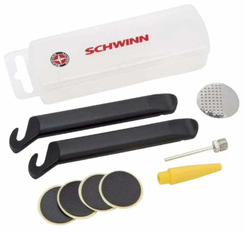 Schwinn Bike Repair Tool Kit, Multi-Purpose for Bicycle Repairs, Easy-to-Carry Tool Kit, Portable and Convenient Design Bicycle Essentials Easy Road Riding