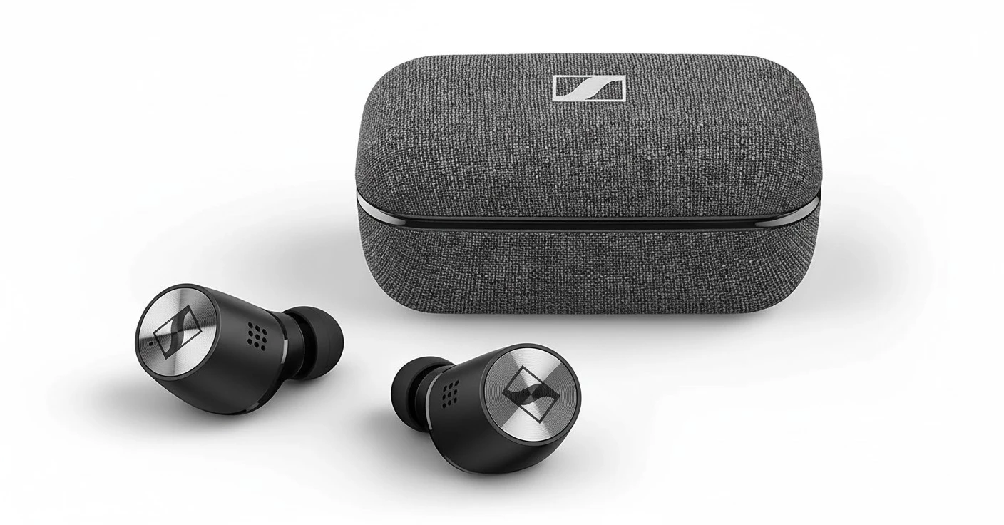 Sennheiser MOMENTUM True Wireless 2, Bluetooth Earbuds with Active Noise Cancellation, Black
