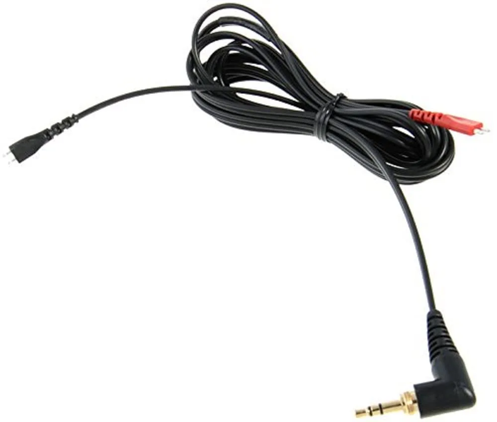 Sennheiser Genuine Replacement Cable for SENNHEISER HD25 Headphones with Right Angle 1/8" 3.5mm Plug