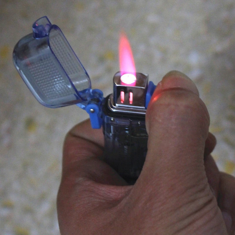 AM127 Transparent Plastic Waterproof Lighter