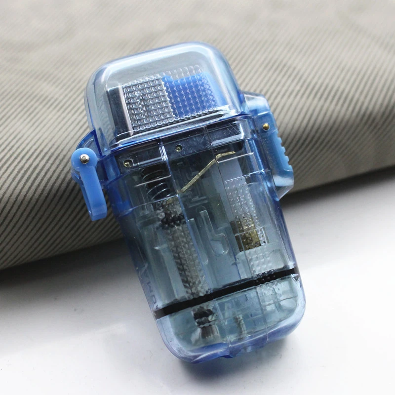 AM127 Transparent Plastic Waterproof Lighter