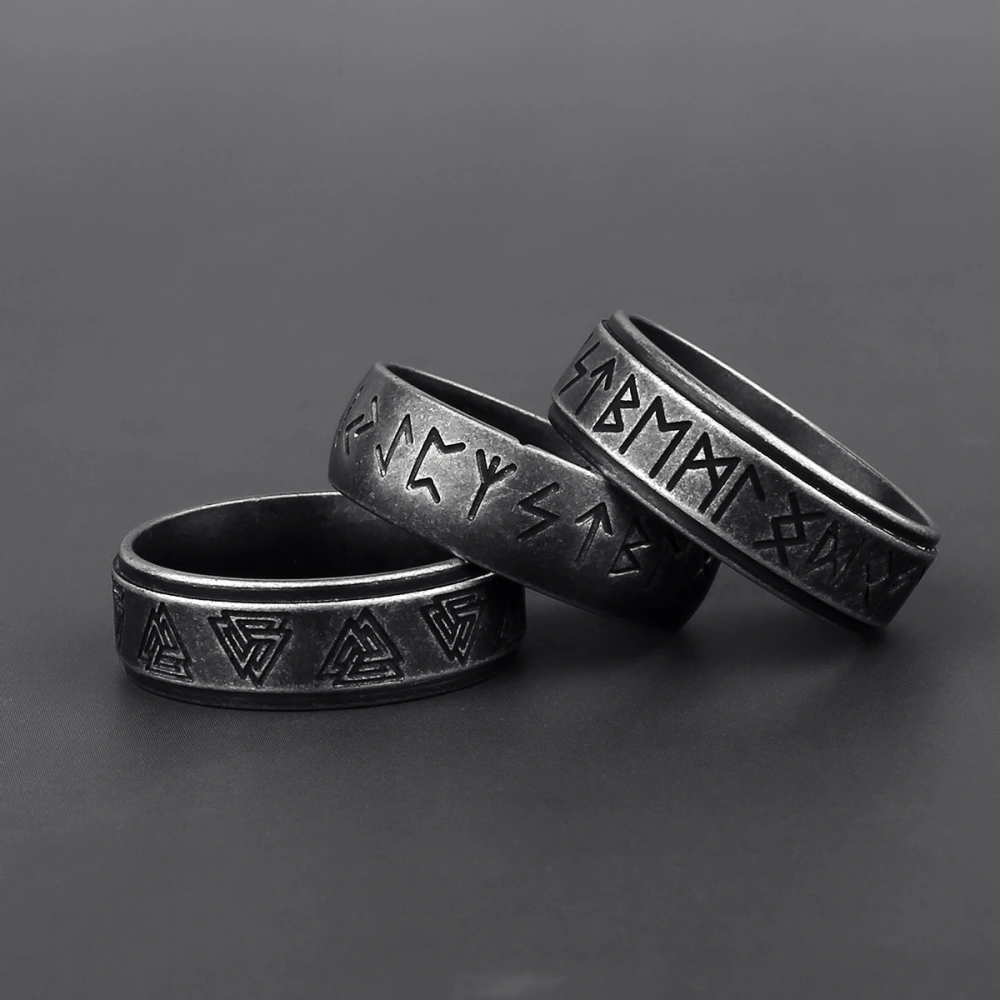 Simple Titanium Steel Men's All-match Fashion Ring