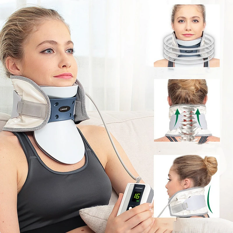 Automatic Inflatable Cervical Neck Support Support