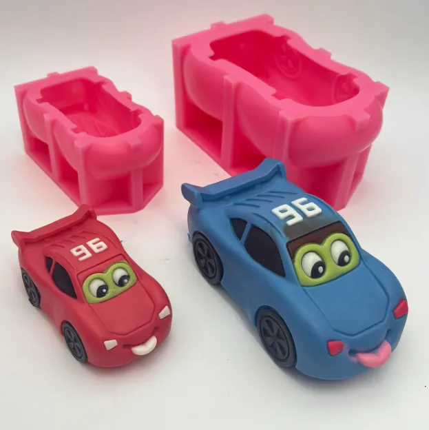 Cartoon Car Chocolate Mold