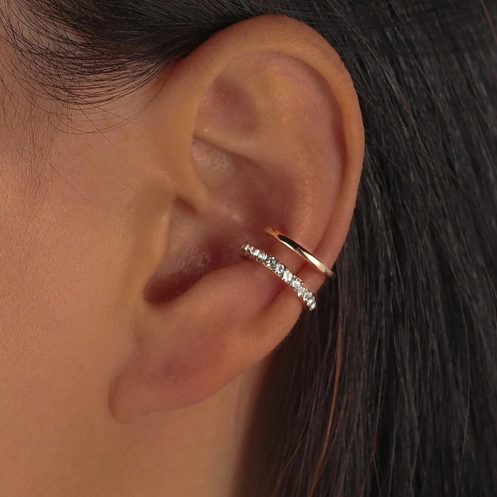 Simple Double Layer U-shaped Ear Clip