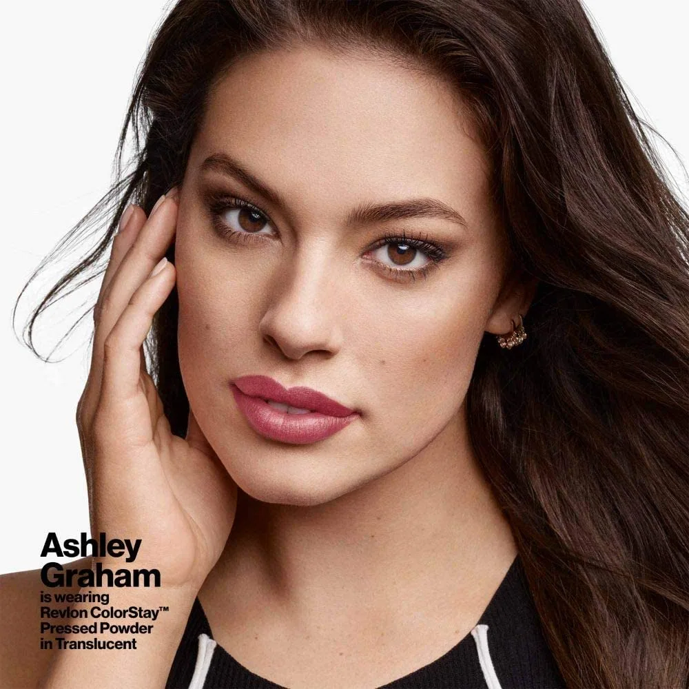 Revlon Powder Foundation, ColorStay Face Makeup, Longwearing, Oil Free-Fragrance Free, Noncomedogenic, Ivory (110)