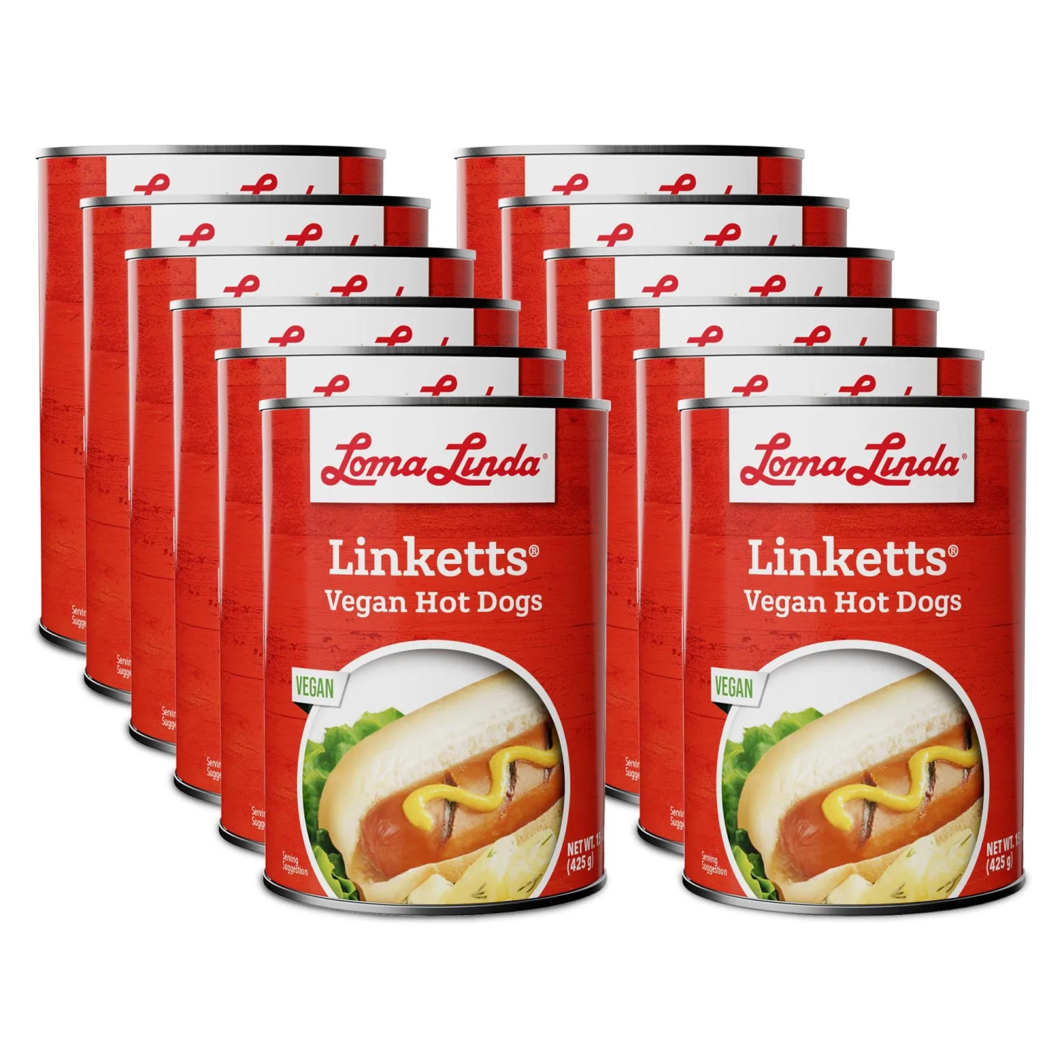 Loma Linda - Plant-Based Meats (Linketts® (15 oz.), 12 Pack)