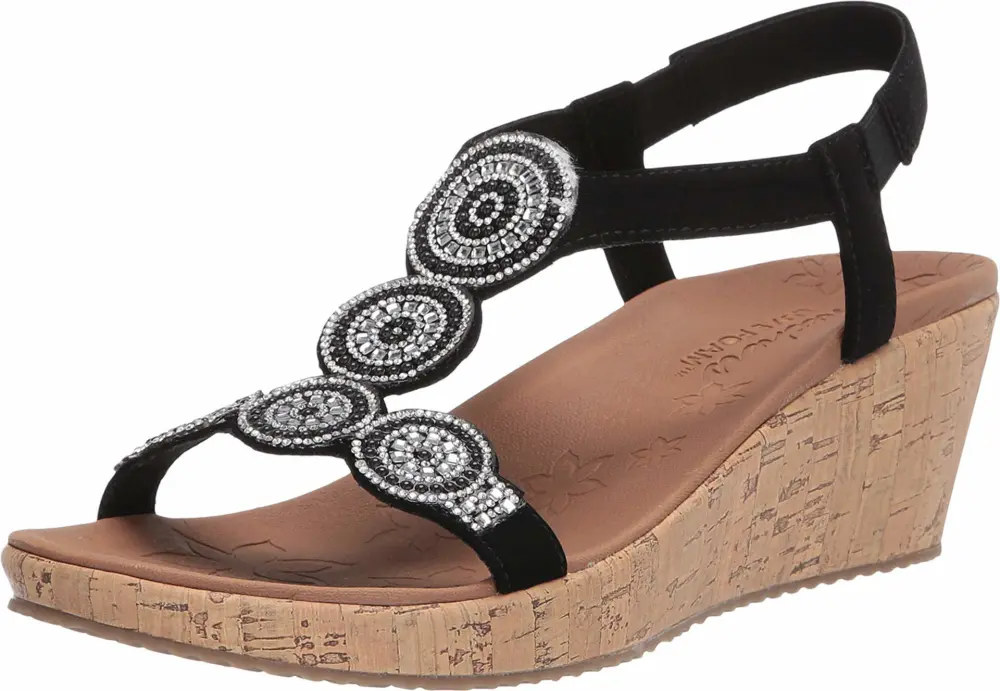 Skechers Women's Beverlee Date Glam Sandal