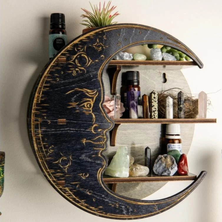 Indie Station Amazon Explosion Model Moon Crystal Shelf