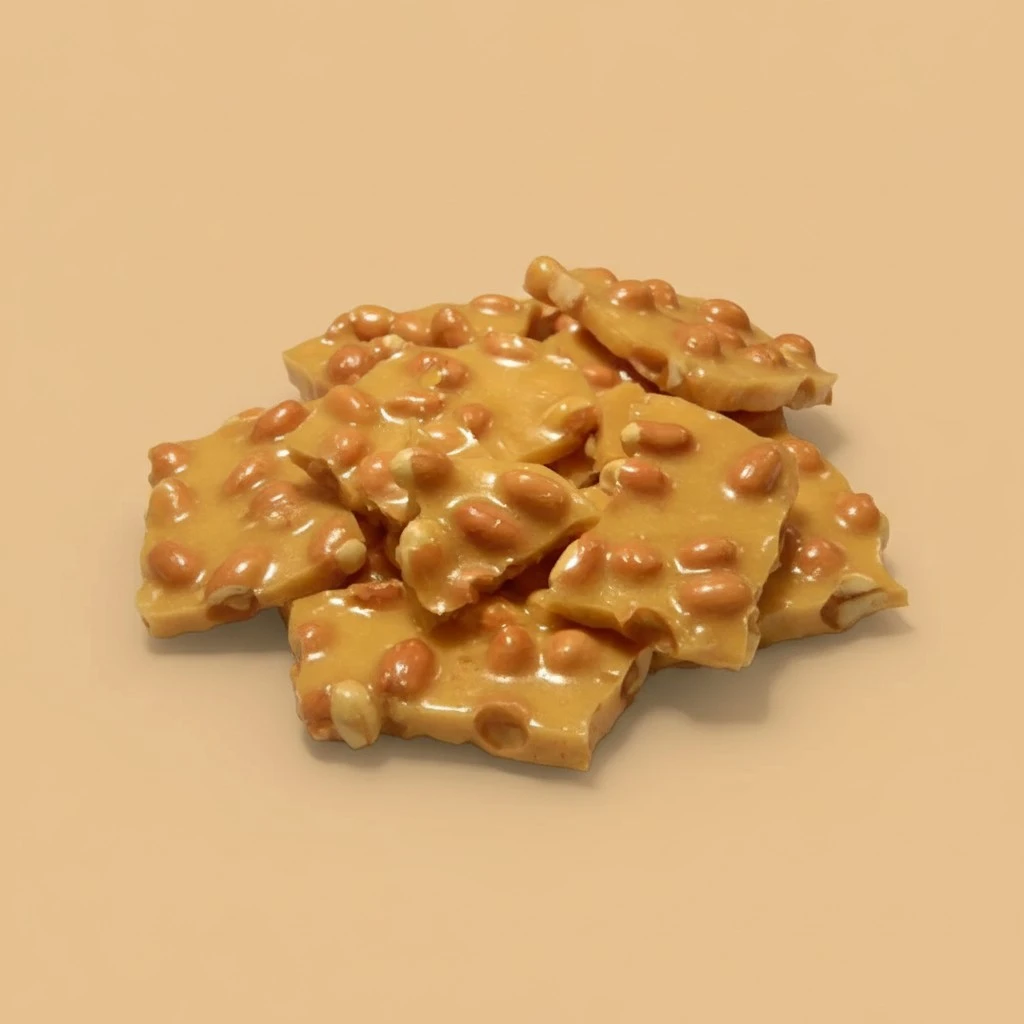 Home Style Peanut Brittle Candy by Smarty Stop (1 Pound (Pack of 1))