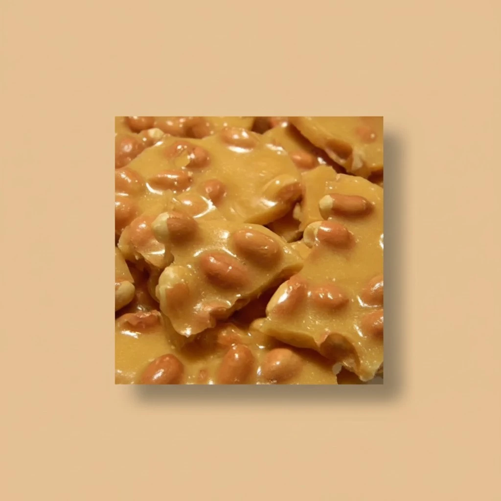 Home Style Peanut Brittle Candy by Smarty Stop (2 Pound (Pack of 1))