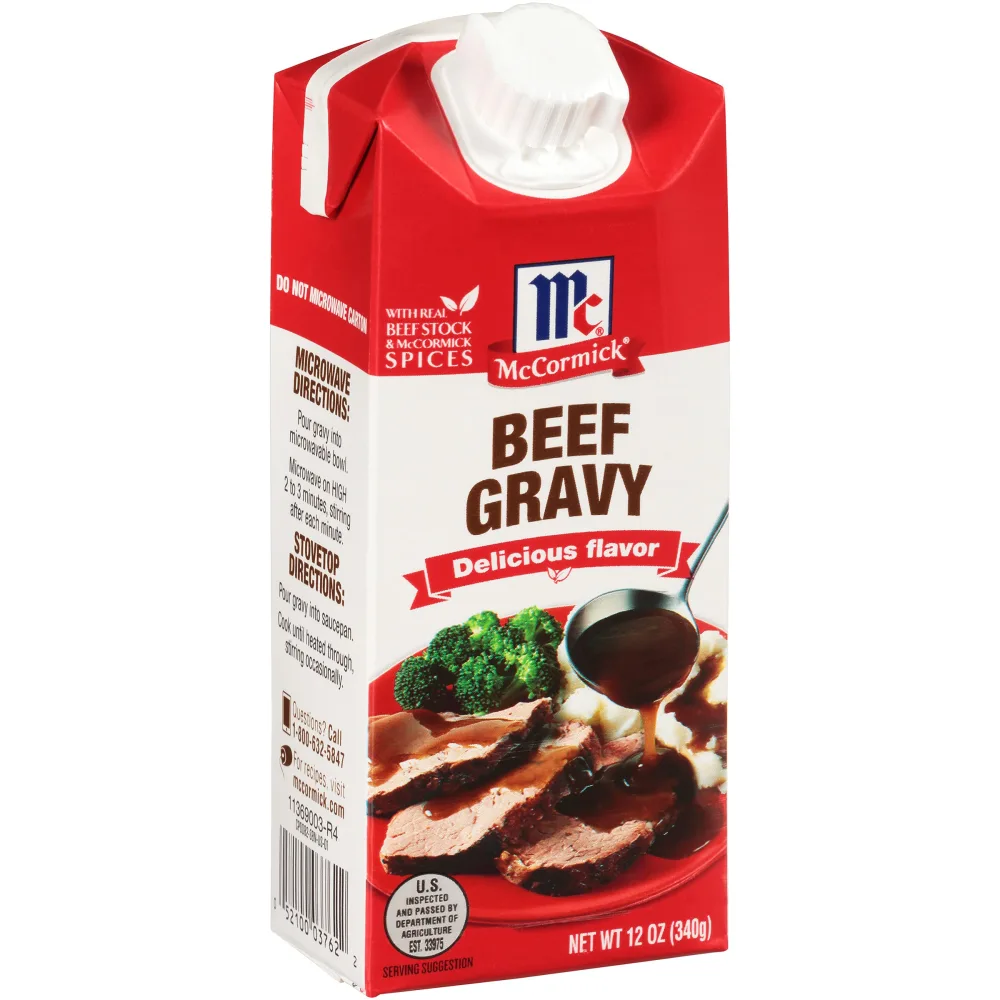 McCormick Beef Gravy, 12 oz (Pack of 8)