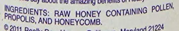 Really Raw Honey, 16 oz