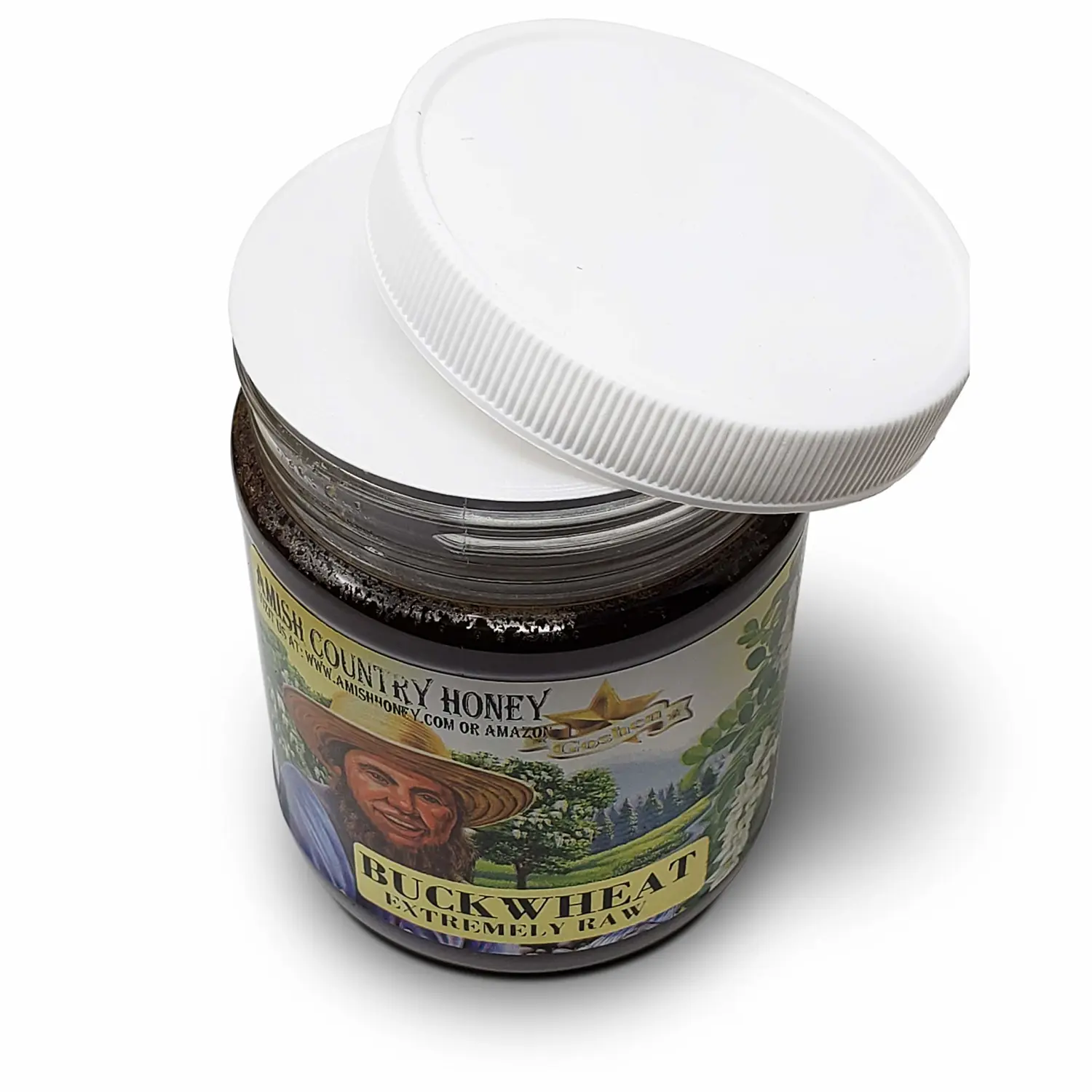Goshen Amish Country Honey Extremely Raw Buckwheat Honey 100% Natural Honey Unfiltered | 454 G
