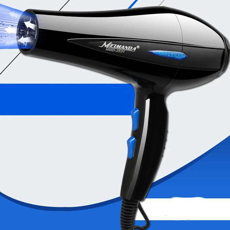 Household Hair Dryer With Complete Accessories