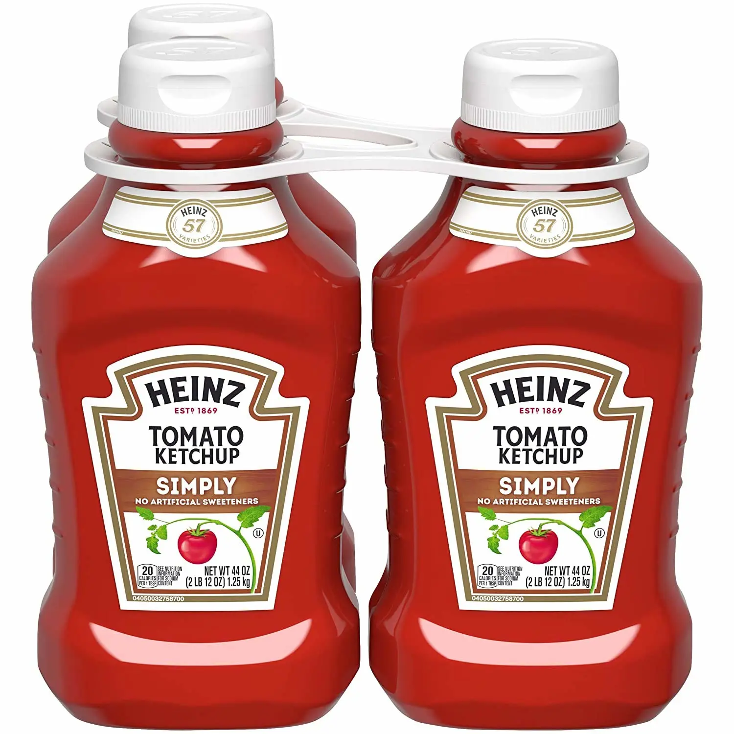 Heinz Simply Heinz Tomato Ketchup - 3 Count (44 oz)