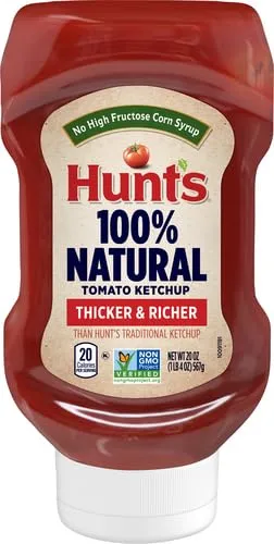 Hunt's All Natural Tomato Ketchup, 20 oz