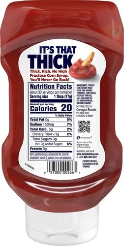 Hunt's All Natural Tomato Ketchup, 20 oz
